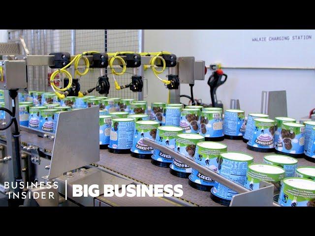 How Ben & Jerry’s Makes Nearly One Million Pints A Day | Big Business