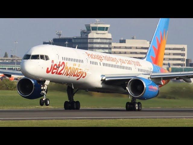 FAREWELL G-LSAC AND G-LSAJ! JET2 RETIRE 2 BOEING 757-200'S! HERE ARE A FEW OLD CLIPS OF THEM!