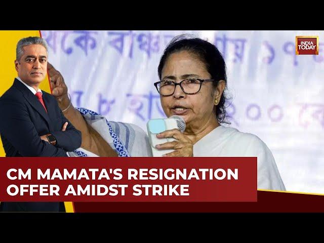 NewsToday: Mamata Banerjee Offers To Resign Amidst Doctor's Strike | India Today