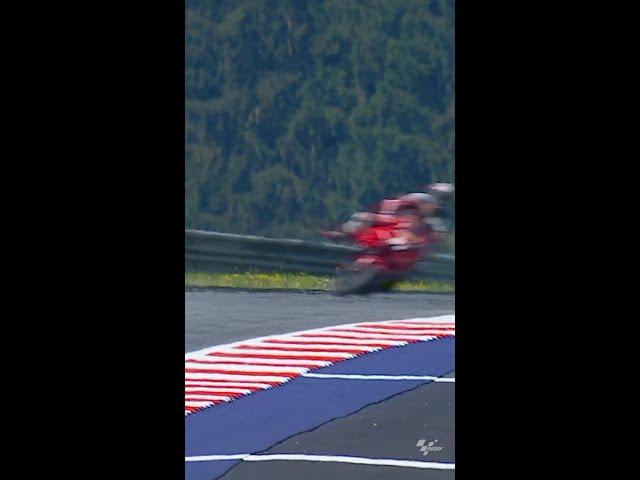 Pedro Acosta taking the scenic route  #motogp