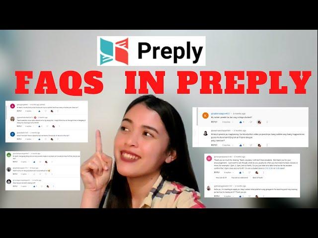 FAQS in PREPLY |TEACHER MARY|