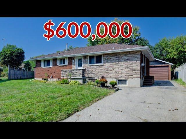 Living In Kitchener Waterloo | Touring a $600,000 Kitchener Single Family Home