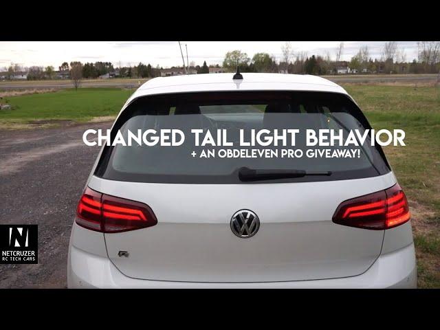 MK7.5 Golf R Tail Lights Coding with OBDeleven PRO! - Netcruzer CARS