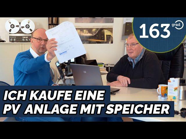 Ich kaufe eine Photovoltaik Anlage mit Speicher bei Holger Laudeley | 163 Grad