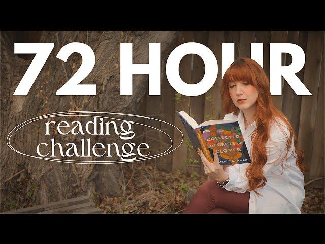 How many books can I read in 72 hours? (tackling my physical tbr )