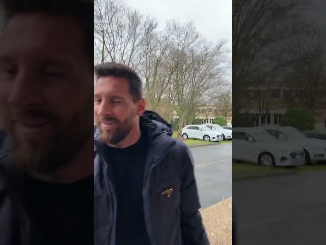 Lionel Messi is BACK at PSG after World Cup win!   