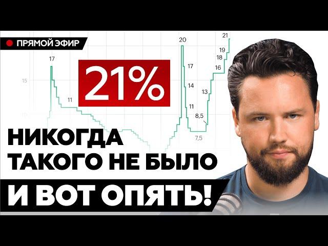 СТАВКА ЦБ РФ 21% - ЭТО КОНЕЦ ИЛИ ТОЛЬКО НАЧАЛО? // Рынок недвижимости НЕ СПАСТИ