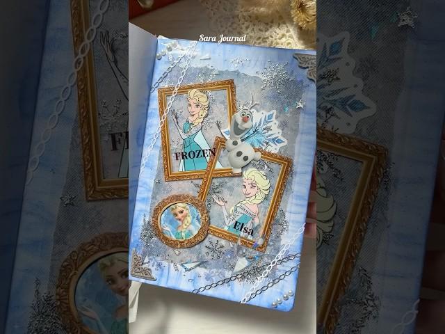Elsa Journaling️Frozen Disney  Scrapbooking