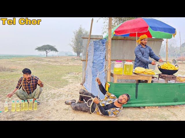 TEL CHOR v/s Paaper Wala || New Comedy Video || Bindas Fun Nonstop