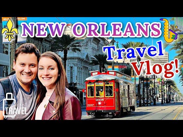 EXPLORING NEW ORLEANS, LOUISIANA  ◆  TRAVEL VLOG  ◆  French Quarter, Beignets, WWII Museum, & More!