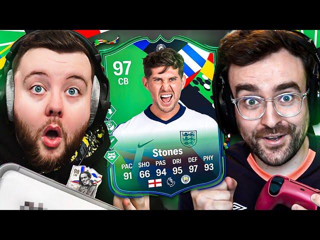 FC24 Squad Builder Showdown! EURO 2024 PTG JOHN STONES!!!