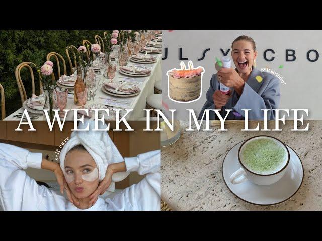 A Productive Week in LA | Giveaway, Shopping, Work &  Self- Care Routines