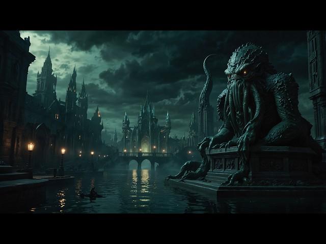 Cthulhu, The God of Atlantis. The return of the Reptilians. A cosmic horror story