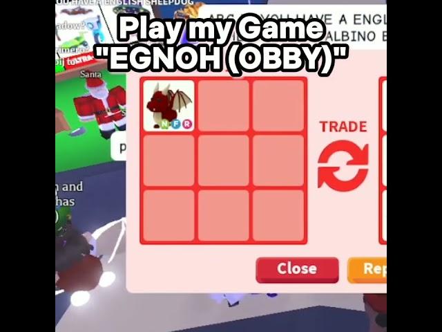 I Traded My NFR Dragon For This... #adoptmetrade #adoptme