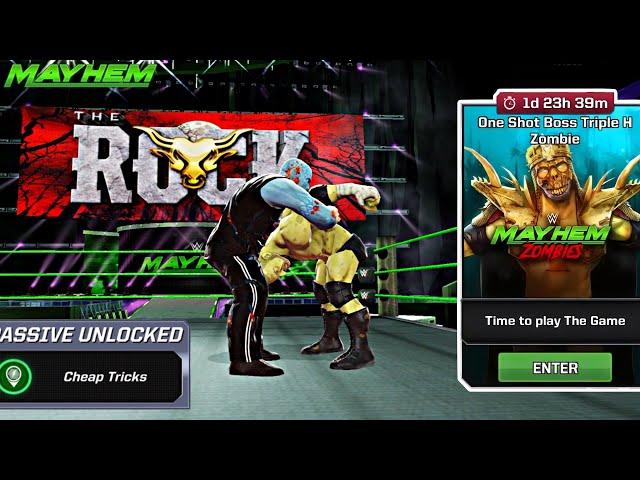 The zombie King Triple H one shot Boss Zombie WWE MAYHEM