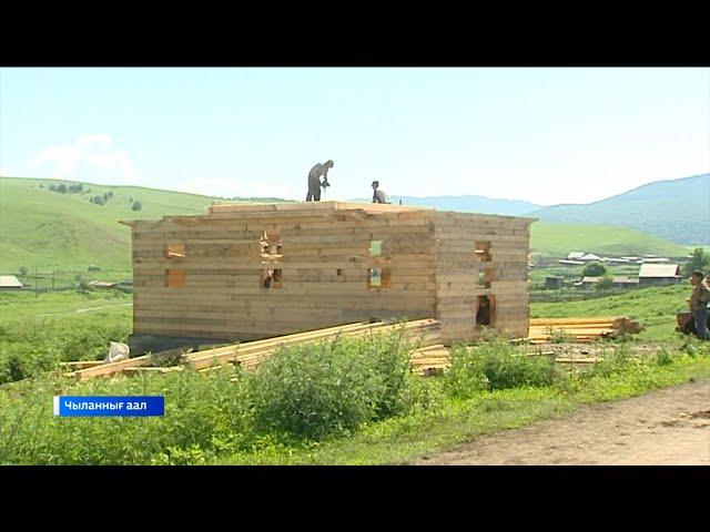 В деревне Чиланы Таштыпского района строится часовня