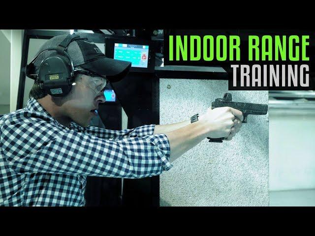 How to Train in an Indoor Range - Handgun