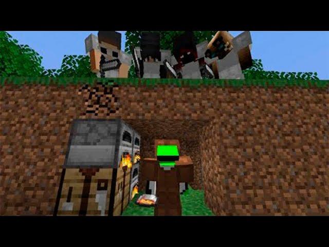 Minecraft Speedrunner VS 4 Cazadores | FINAL