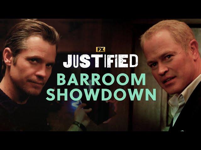 The Barroom Showdown - Scene | Justified | FX