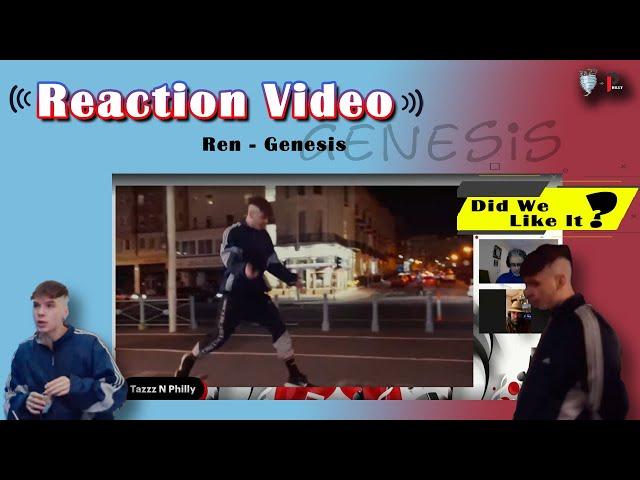 Tazzz N Philly |  Ren - Genesis [Reaction Video] #ren #hiren @RenMakesMusic