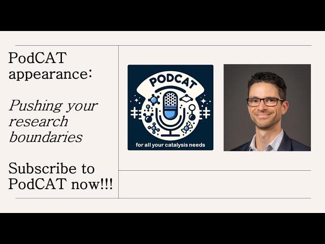 Finding a postdoc advisor, pushing your research boundaries, & other topics on PodCAT!