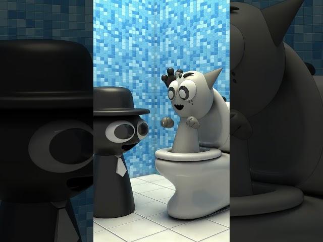 Hey, buddy, get out! Sprunki Gray