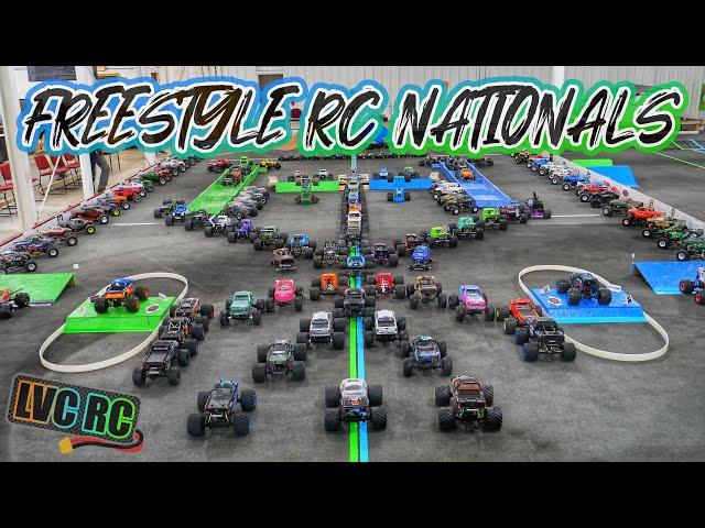 140 RC Monster Trucks Race for Over $2000! | 2024 Freestyle RC Nationals