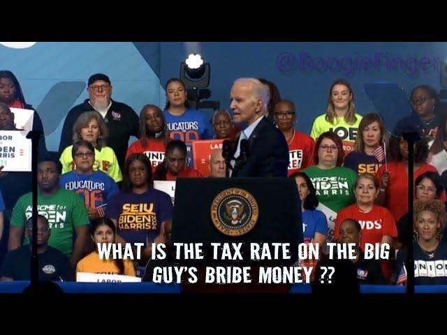 Biden Says Wealthy Don't Pay Enough Taxes, Audience Member Asks, "What Do You Pay, Joe!?"