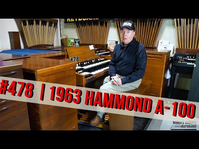 Introducing #478 1963 Hammond A-100 with Jim Huss