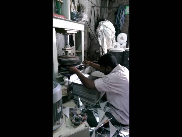 Paper Thali Making Machine