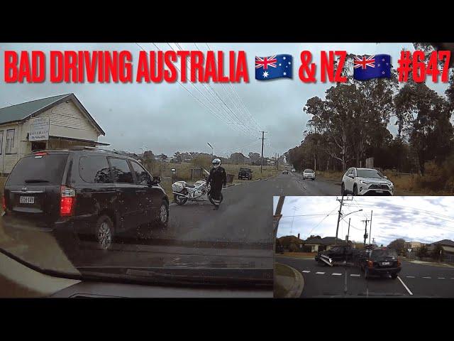 BAD DRIVING AUSTRALIA & NZ # 647... I Cant See