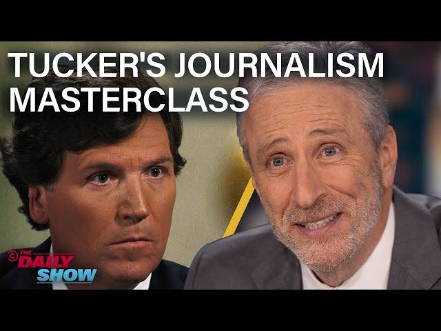 Jon Stewart on Tucker Carlson’s Putin Interview & Trip to Russia | The Daily Show