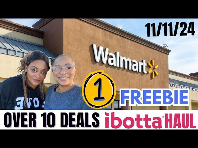 Walmart Deals 11/11/24: Walmart Ibotta Haul: Couponing At Walmart This Week: FREEBIE: 12 EASY DEALS