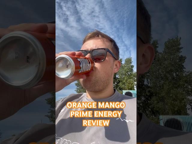 Orange Mango Prime Energy review #shorts #drinkprime