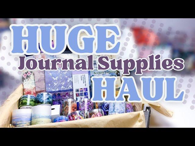 Huge Creative Journal Haul & Unboxing from Journalsay!