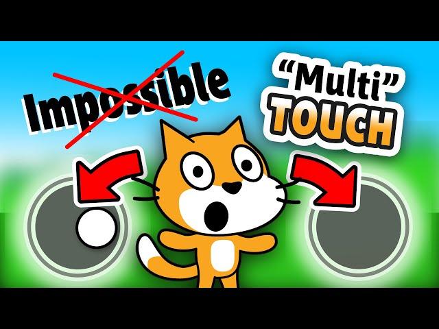 Impossible "Multi-Touch" Joysticks!!!  Mobile Friendly Scratch Coding Tutorial