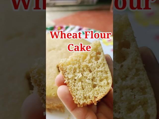 Wheat Flour Cake Today's My Evening Snacks  #shorts #viral #cake