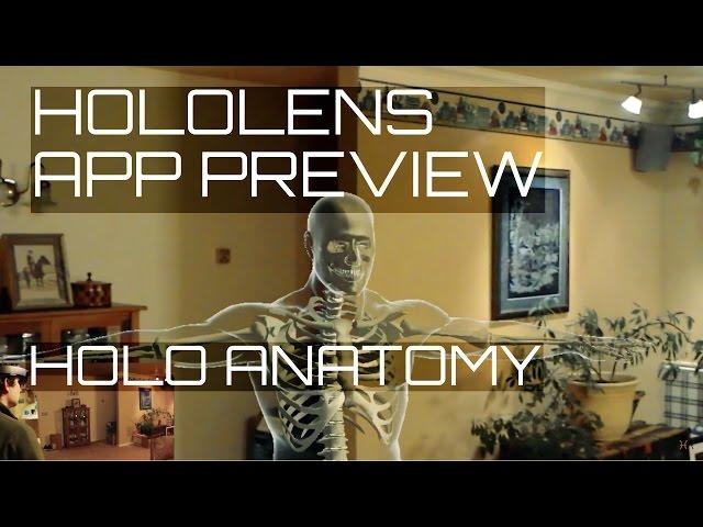 HoloLens App Preview: Holo Anatomy