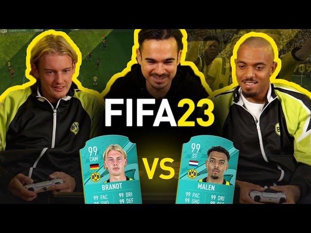 "My Malen is not in shape today!" | Julian Brandt vs. Donyell Malen | FIFA 23