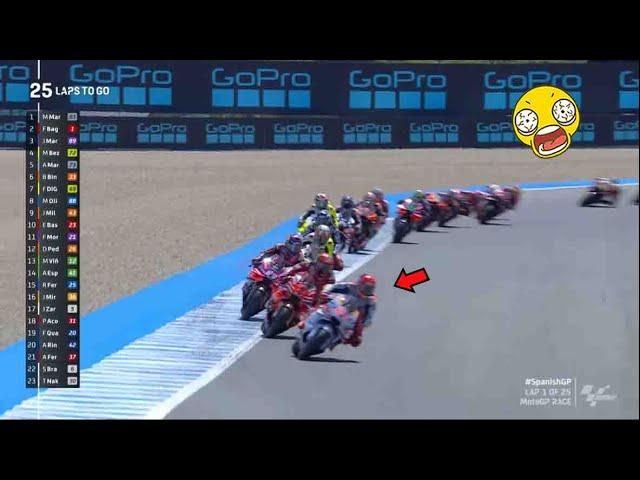 EVERYONE SHOCK SpanishGP INSANE SPEED of Marquez All Rivals BIG SCARED, Bagnaia Angry to Marquez