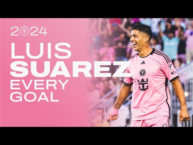 Every MLS Goal Scored by Luis Suárez in 2024