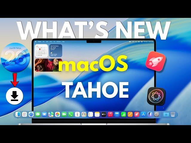 New 2025 macOS Features - macOS Tahoe 26 Tested