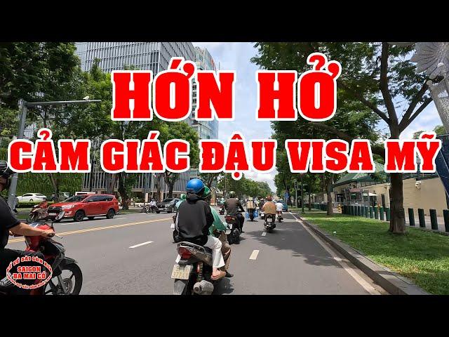 VIỆT KIỀU có biết CẢM GIÁC DÂN SÀI GÒN ĐẬU VISA MỸ DU LỊCH MỸ / GIẤC MƠ MỸ 100%