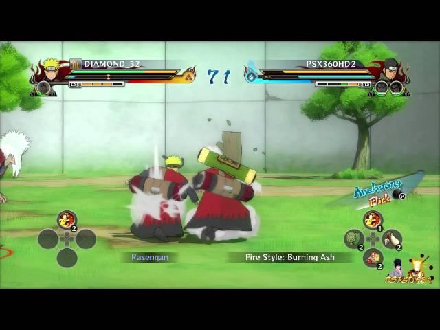Naruto Shippuden Ultimate Ninja Storm Revolution - Diamond_32 vs PS360HD2