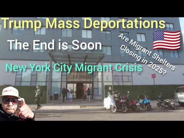 The Queens Side of New York City Migrant Crisis! Trump Mass Deportations 