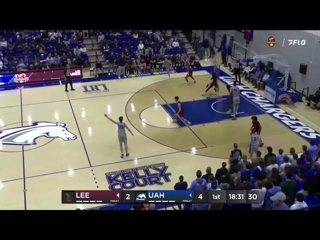 Lee University vs Alabama Huntsville - Men's | GSC Highlight