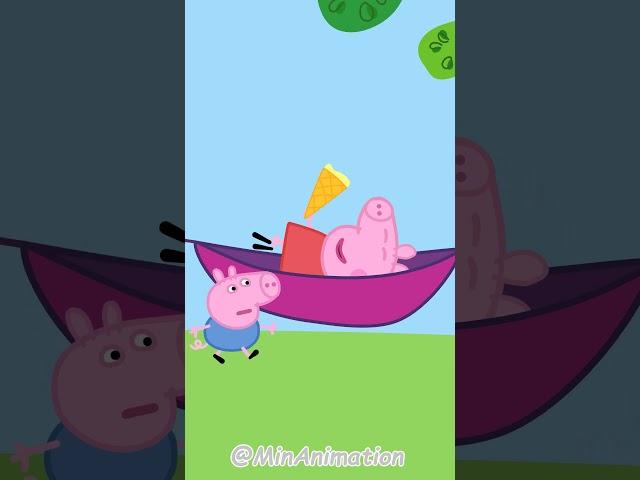 Peppa Goes Flying! #funny #animation #peppapig #cartoon #xuhuong #funny #humour #shorts #short