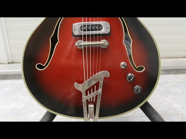 Musima 1655 vintage electric guitar - restauration