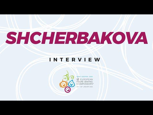 Interview: Anna Shcherbakova (RUS) | ISU European Speed Skating Championships | #EuroFigure