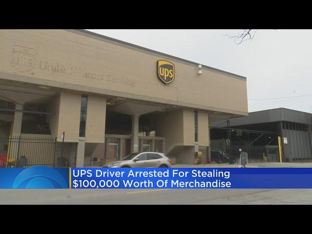 UPS driver arrested for stealing high-end merchandise worth more than $100,000